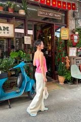 Áo Nữ TheBlueTshirt Daily Cami Top - Lụa Tổng Hợp Rosie