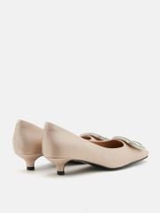 Giày Cao Gót Nữ Pazzion Olea Crystal Embellished Buckle Heels