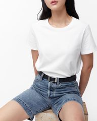 Quần Shorts Nữ TheBlueTshirt Dad Shorts - Origin Blue
