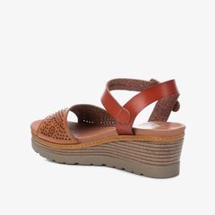 [Trưng bày] Giày Đế Xuồng Nữ XTI Taupe Pu Ladies Sandals