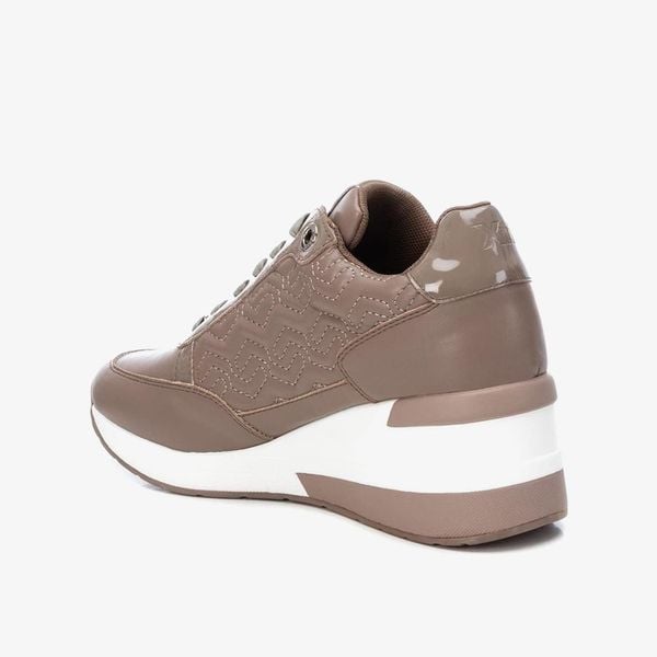 [Trưng bày] Giày Sneakers Nữ XTI Taupe Pu Ladies Shoes