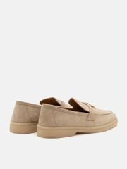 Giày Lười Nữ Pazzion Phoenix Knot Detail Suede Loafers