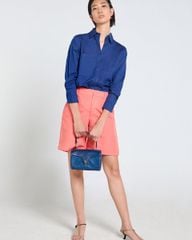 Quần Short Nữ F2 Linen  Hồng Cam Tender Drit
