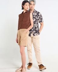 Quần Short Nữ F2 Linen Be Tender Drit