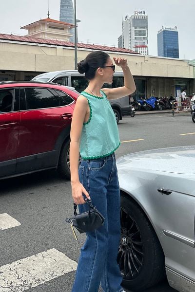 Quần Dài Nữ TheBlueTshirt Life Jeans - Life Blue