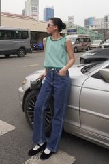 Quần Dài Nữ TheBlueTshirt Life Jeans - Life Blue