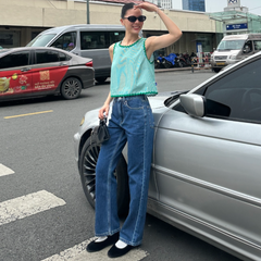 Quần Dài Nữ TheBlueTshirt Life Jeans - Life Blue
