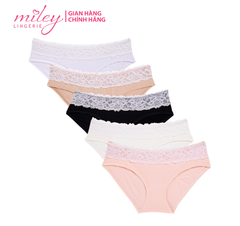 Combo 10 Quần Lót Modal Lưng Ren Active Miley Lingerie FDS_74 - Màu Ngẫu Nhiên