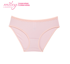 Combo 10 Quần Lót Thun Lạnh Viền Ren Trơn Comfort Miley Lingerie BMS_00 - Màu Ngẫu Nhiên