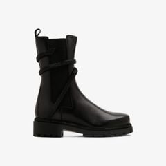 Giày Boots Nữ Rene Caovilla Cleo Crystal Black Bootie 25