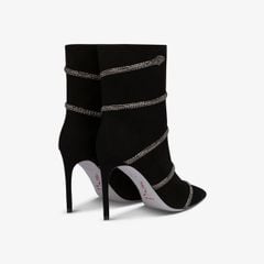 Giày Boots Nữ Rene Caovilla Cleo Crystal Booties 100 mm