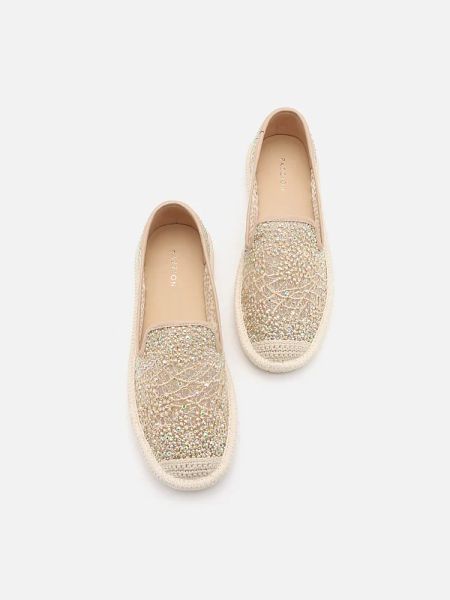Giày lười Pazzion Marissa Crystal Embellished Espadrilles