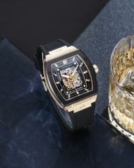 Đồng Hồ Nam FERRAGAMO F80 TONNEAU SKELETON