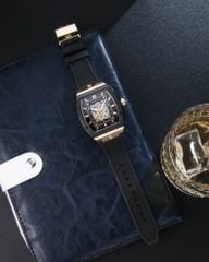 Đồng Hồ Nam FERRAGAMO F80 TONNEAU SKELETON