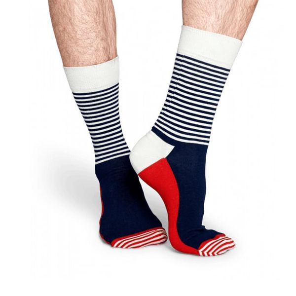 Vớ Unisex HAPPYSOCKS Half Stripe