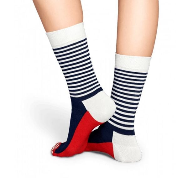 Vớ Unisex HAPPYSOCKS Half Stripe