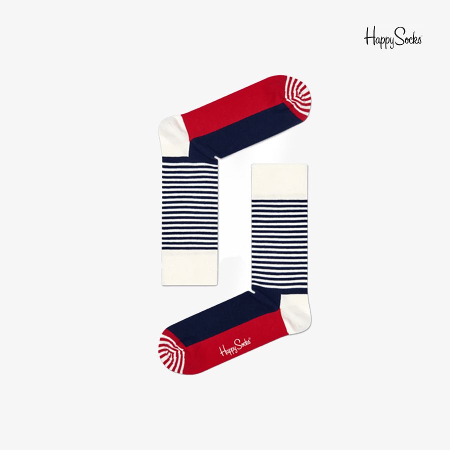 Vớ Unisex HAPPYSOCKS Half Stripe