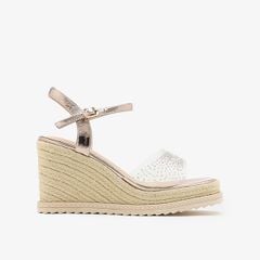 Giày Sandals Nữ Pazzion Simone Crystal Embellished Wedges