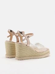 Giày Sandals Nữ Pazzion Simone Crystal Embellished Wedges