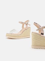 Giày Sandals Nữ Pazzion Simone Crystal Embellished Wedges