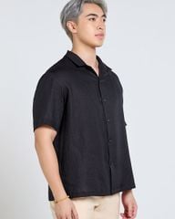 Áo Sơ Mi Nam F2 LiNen  Den Tender Drit