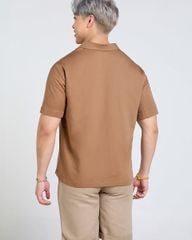 Áo Sơ Mi Nam F2 Linen  Nâu Nhạt Tender Drit
