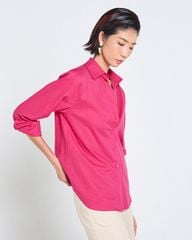 Áo Sơ Mi Nữ F2 Nữ Hồng Sen Tender Drit