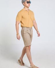 Quần Shorts Nam F2 Linen Cam Tender Drit