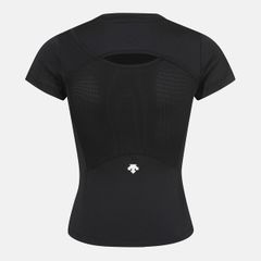 ÁO THỂ THAO NỮ DESCENTE DÁNG ÔM SLIM FIT SEMI CROP