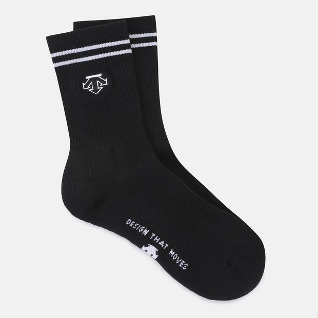 VỚ THỂ THAO UNISEX DESCENTE SPORTS BASIC STANDARD CREW SOCKS