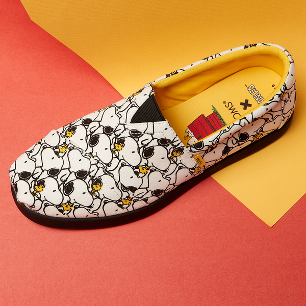 Giày Lười Nam TOMS Alp Fwd x Peanuts Classic - Snoopy / Woodstock