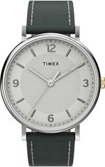 Đồng Hồ Nam TIMEX Classic TW2U67500 Dây Da - Chính Hãng