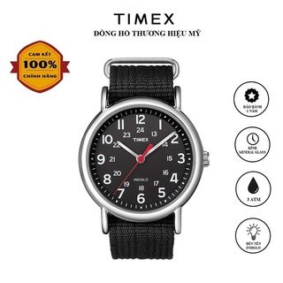 Đồng Hồ Unisex TIMEX Weekender T2N647 Mặt Tròn Dây Vải - Chính Hãng