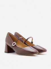 Giày Cao Gót Nữ Pazzion Tasha Block Heel Mary Janes