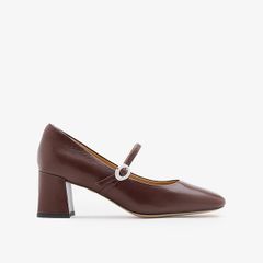 Giày Cao Gót Nữ Pazzion Tasha Block Heel Mary Janes