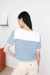 Áo Nữ TheBlueTshirt Sailor T - Signature White Blue Stripe