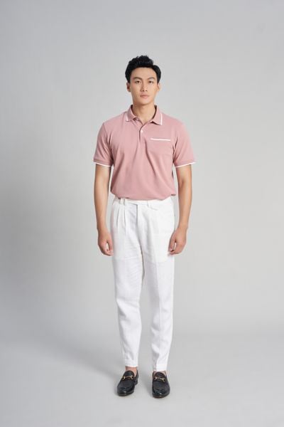 Áo Thun Nam F2 Cotton Hồng Dâu The New Cool