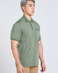 Áo Polo Nam F2 Xanh Vỏ Đậu Tender Drit