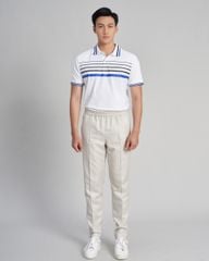 Quần Dài Linen Nam F2 Trắng Xám Holidays Vibes