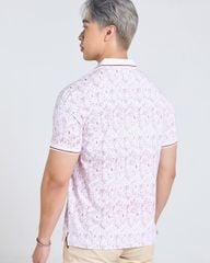 Áo Thun Nam F2 Cotton Trắng Sọc Đỏ Tender Drit
