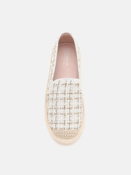 Giày Lười Nữ Pazzion Margot Tweed Lace-Up Espadrilles