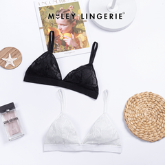 Áo Ngực Nữ Không Gọng, Không Mút Ren Zig Zag Likia