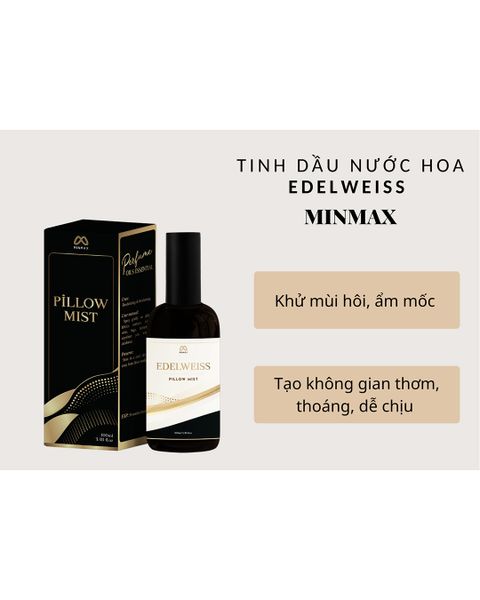 Tinh Dầu Nước Hoa Xịt Thơm Edelweiss MinMax 100ml