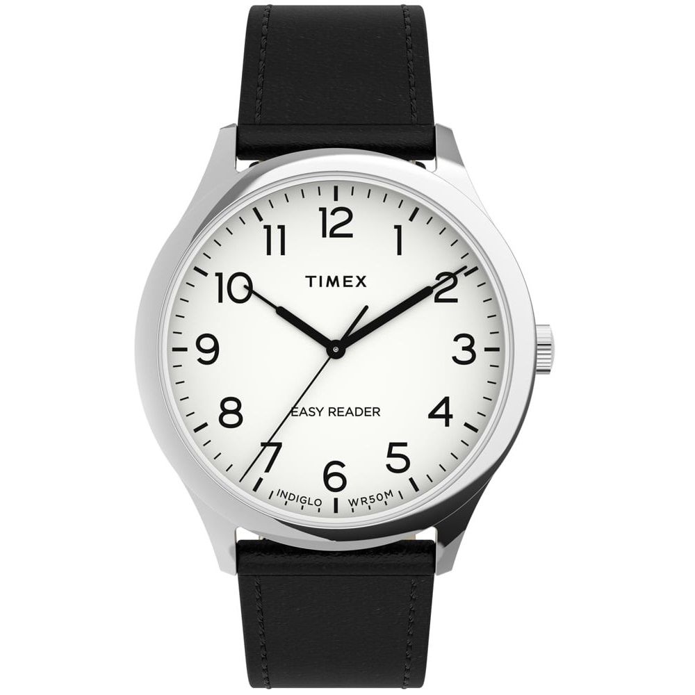 Đồng Hồ Nam TIMEX Easy Reader Gen1 40mm TW2U22100 Dây Da - Chính Hãng