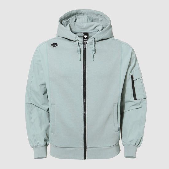 ÁO KHOÁC HOODIE THỂ THAO NAM DESCENTE TRAINING DÂY KÉO PHOM RỘNG