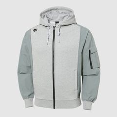 ÁO KHOÁC HOODIE DÂY KÉO PHOM RỘNG THỂ THAO NAM DESCENTE TRAINING