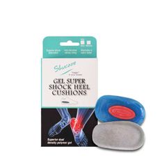 Miếng Lót Giày Bảo Vệ Gót Chân Shucare Gel Super Shock Heel Cushion Men