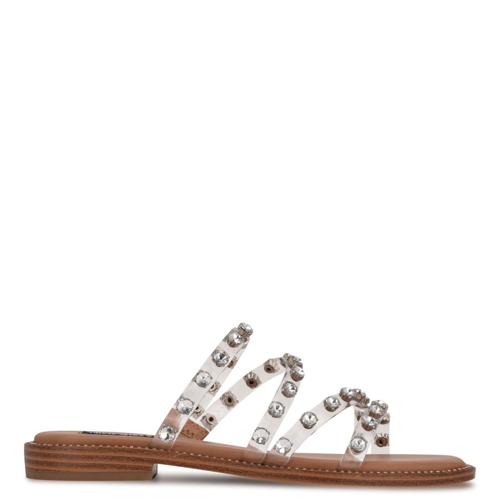 Dép Quai Ngang Nữ Sandals Nine West Wnevan3-A 22B1