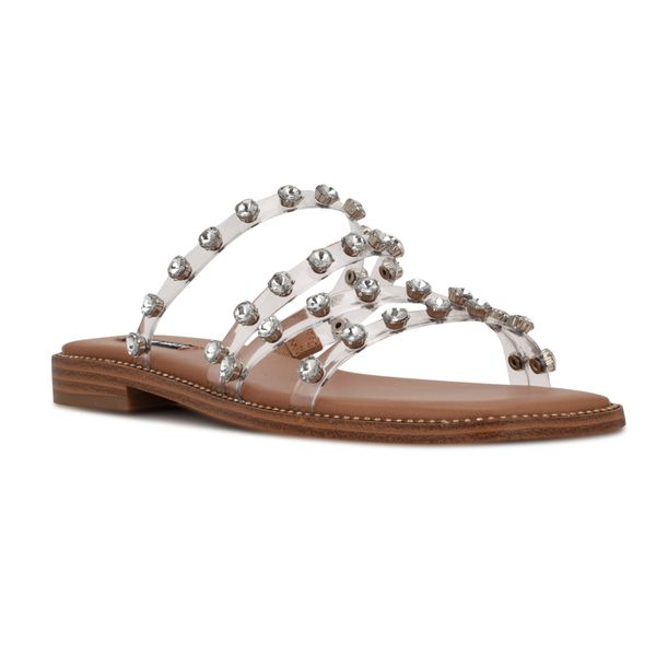 Dép Quai Ngang Nữ Sandals Nine West Wnevan3-A 22B1