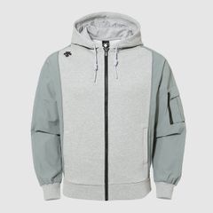 ÁO KHOÁC HOODIE DÂY KÉO PHOM RỘNG THỂ THAO NAM DESCENTE TRAINING